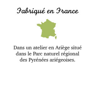 Fabriqué en France. Fabriqué en France.
